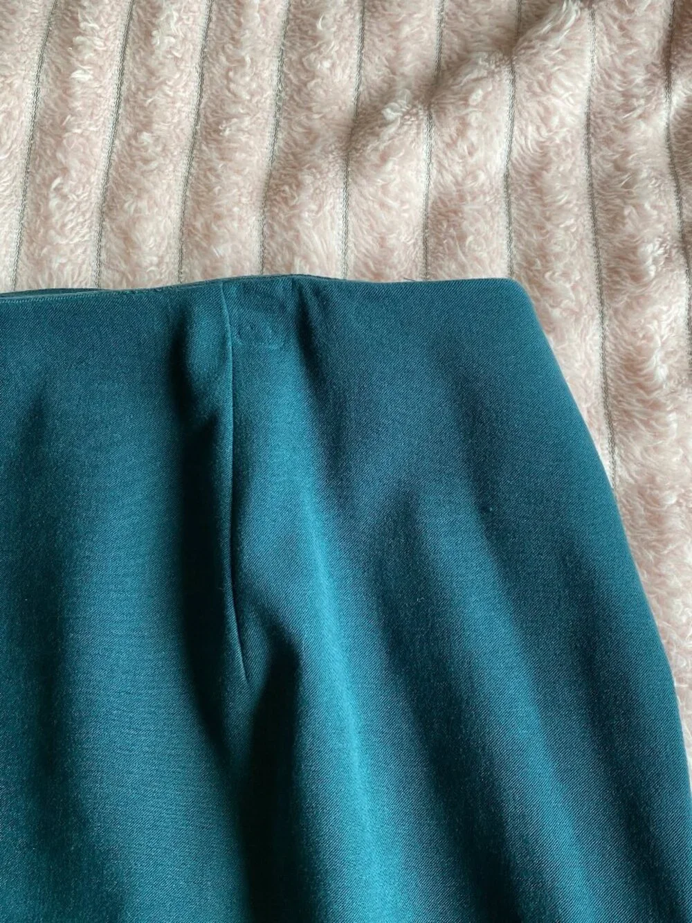 Vintage Forrest Green Pencil Skirt
